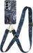 AVY Samsung Galaxy S26 MagSafe Hoesje met Koord (130CM) Obscura Blue