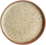 Olympia Canvas Créme Bord Ø18x(H)1,5cm - Set van 6