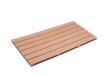 Evolar Bottom Panel voor Airco Omkasting Tropical Teak WPC XS - Tweedekans