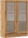 vidaXL Boekenkast 82,5x30,5x115 cm bewerkt hout artisanaal eikenkleur