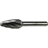 LUKAS-ERZETT A10101225601 Rondekantenfrees Hardmetaal Ronde boog Lengte 40 mm Afmeting, Ø 12 mm Werklengte 25 mm Schachtdiameter 6 mm