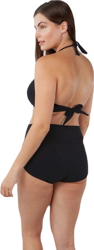Barts Solid Cross Halter Bikini Top - Zwart