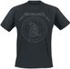 Metallica Snake Ring Tonal Heren T-shirt - zwart - L