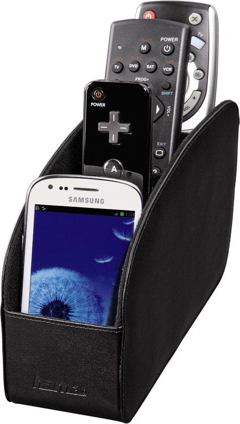 Hama "Major" Organiser voor afstandsbedieningen, Zwart