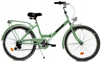 Viking Choice Vouwfiets - 24 inch - 6 versnellingen - mintgroen