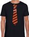 Bellatio Decorations Verkleed t-shirt Kakker Heren - Zwart - Maat M