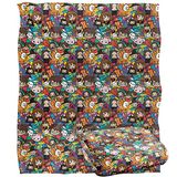 HARRY POTTER MASKCLUB Silky Touch superzachte plaid 152 x 127 cm