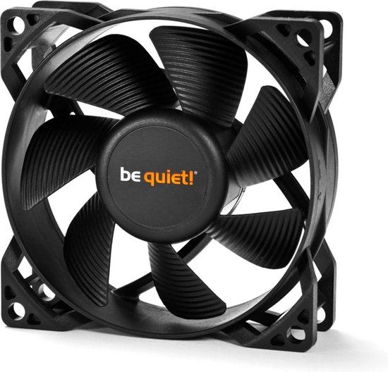 be quiet! PURE WINGS 2 80mm Case Fan - Black