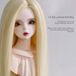OEM Wig Center Long Blond Heat-Resistant Doll Hair