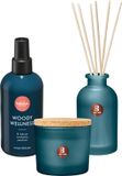 Bolsius - True Joy set - Geurkaars - Geurstokjes - Huisparfum - Woody Wellness