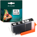 Evoke Compatible Ink for HP 655Bk 655 Cz109Ae Black Deskjet Ink Adv 3525/4615/4625/5525/6525