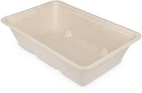 TakeAware Bol à collation A9 Bagasse sans PFAS 500 pièces