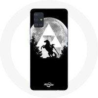Maniacase Etui voor Samsung Galaxy A71 Zelda Moon