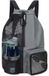 Sac de natation avec cordon de serrage, gris, avec un compartiment humide pour vêtements de sport