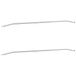 vidaXL Zeilbeugel voor aanhangers 2 stuks zilver 136-218 cm Aluminium
