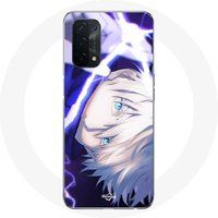 Maniacase Hoesje voor Oppo A74 Satoru Gojo Jujutsu Kaisen Anime