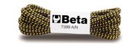 BetaWORK 10 paar veters oranje/zwart 7399A/N 100