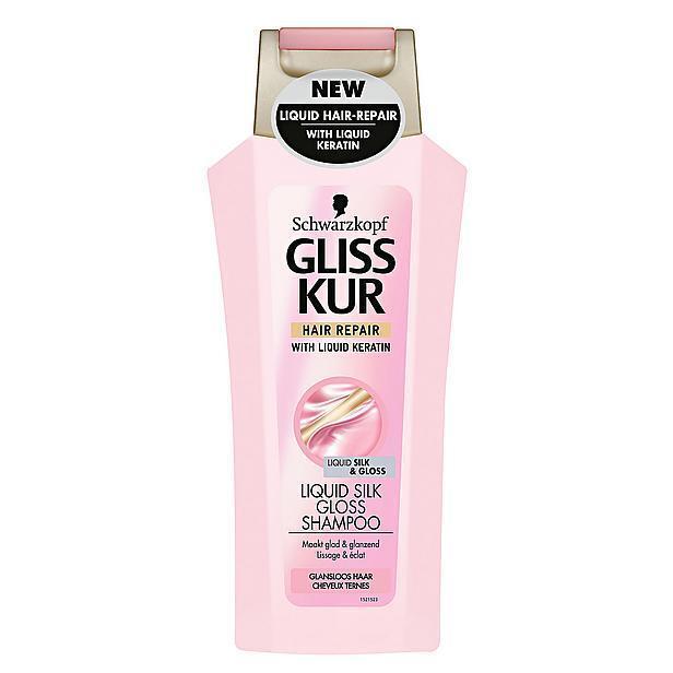 Gliss Kur Gliss Kur Hair Repair Liquid Silk Shampoo Voor Glansloos Haar 250 ml