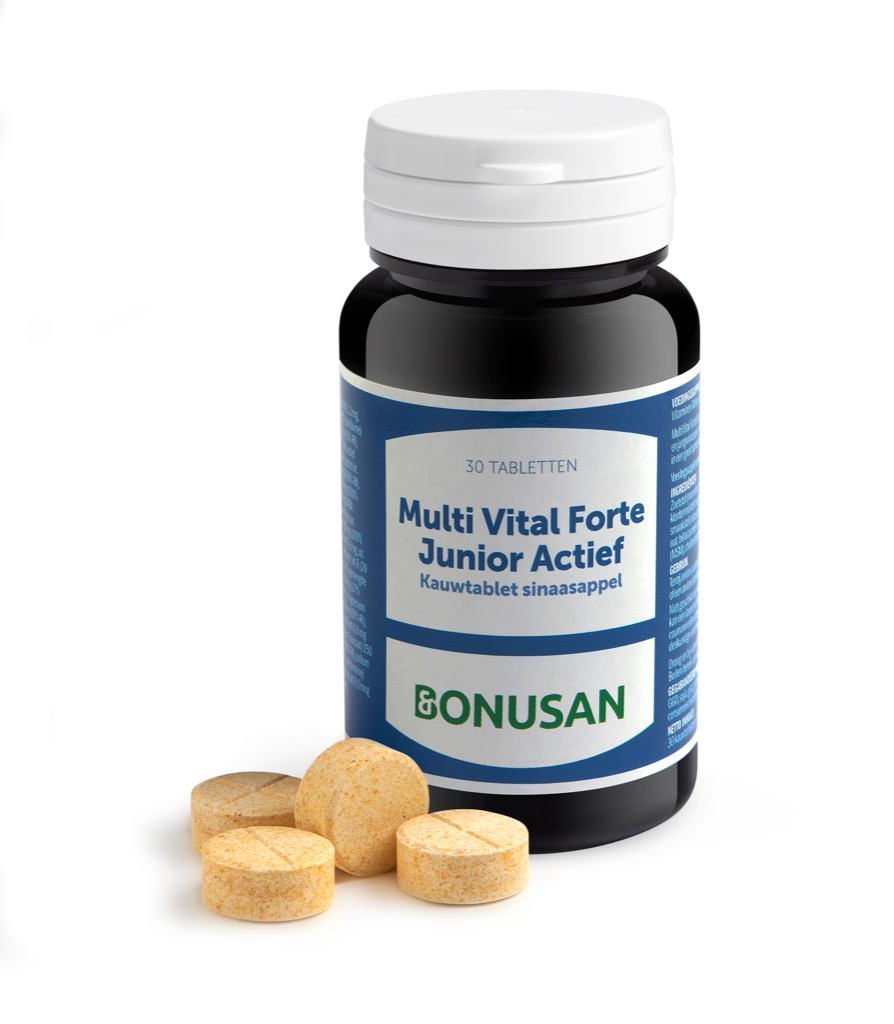Bonusan Multi Vital Forte Junior Actief Tabletten - 8711827007203