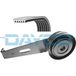 Dayco KPV163 V-riem geribbeld
