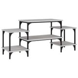 VidaXL TV-meubel 117x35x52 cm bewerkt hout grijs