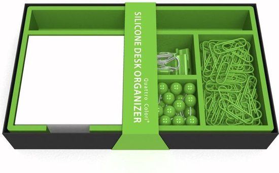 Quattro Colori Bureau Organizer - Groen