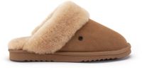 Warmbat Flurry Suede Dames Sloffen - Beige