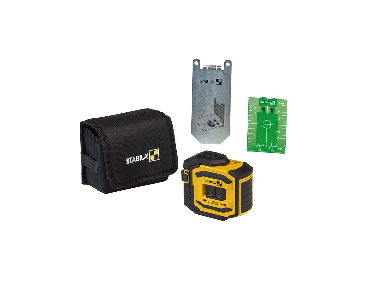 STABILA LAX300G Groene Kruislijnlaser - 30m - 4005069190330