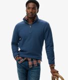 Superdry Geribde trui met ritskraag