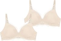 Triumph Amourette Charm BH Beugelloos 70B Beige