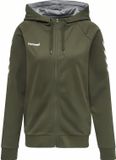 Hummel Dames Trainingsjack Hmlgo Cotton Zip Hoodie Woman 204232
