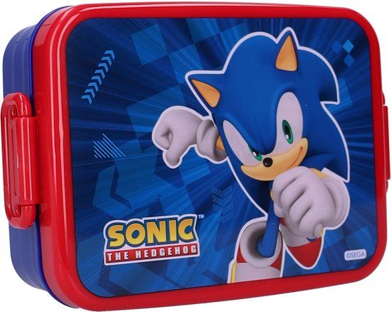 Sonic lunchbox blauw kunststof BPA-vrij 1 liter