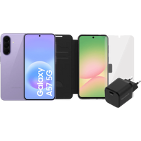 Samsung Galaxy A57 128GB Paars 5G + Compleet Accessoirepakket