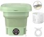 Merkloos Mini machine à laver - Compact - Économe en énergie - Pliable - 8L - Séchoir - Idéal pour étudiants & camping avec séchoir