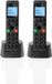 Motorola DOT202 Twin, DECT-telefoon, Draadloze handset, Luidspreker, 100 entries, Nummerherkenning, Zwart