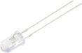 Tru Components LED jaune rond 5 mm 1120 mcd 30 ° 1 mA 1.8 V câblé