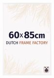 Dutch Frame Factory Fotolijst 60x85 cm - Kunststof - Wit Hoogglans - Easy