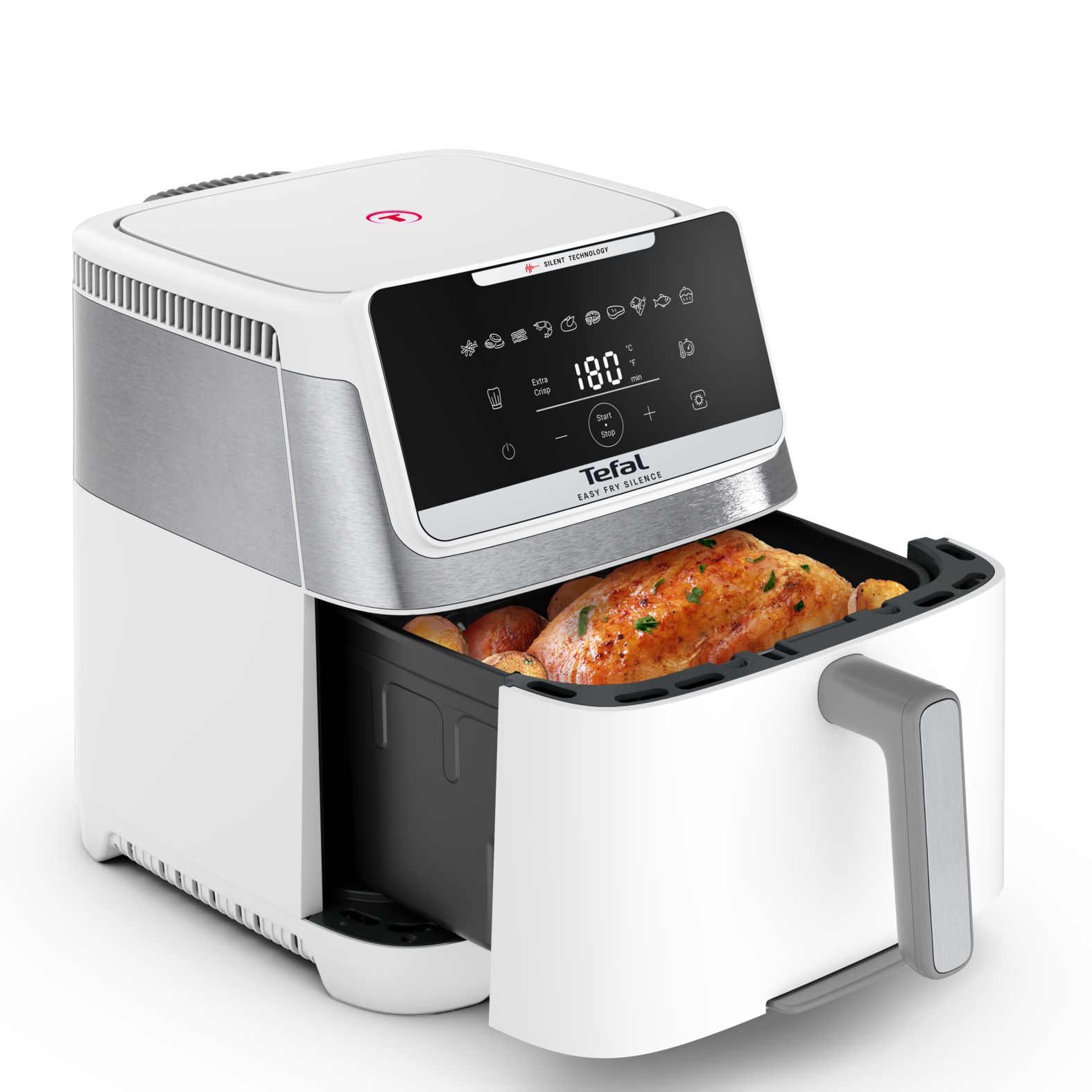 Tefal Easy Fry Silence 7L stille airfryer EY8421E0