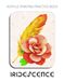 Acrylic Painting Practice Book - Iridescence: A Vibrant Practice Book of Rainbow Feathers & Blooming Florals