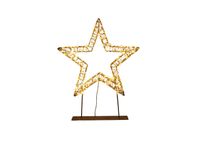 Anna's Collection Ster op voet 800l 36x3 cm classic warm
