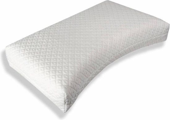 Cassenz Monaco Hoofdkussen Soft 9cm - Wit