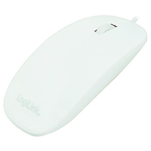 LogiLink ID-0062 platte stijl slanke USB optische muis, Zwart