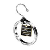 Riem- En Stropdas Organizer Voor in De Kast - 1 Stuk | Stevige Metalen Hanger Voor Riemen, Stropdassen, Petten, Sjaals En Sieraden | Ruimtebesparende Accessoirehanger Voor Tassen En Handtassen