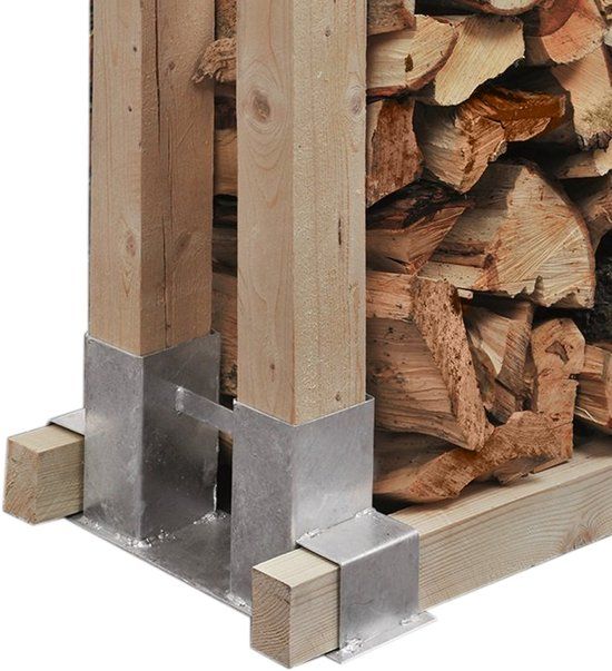 Intergard Houtstapelhouder houtbergingsteun openhaardhout houtberging