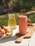 Qwetch Cold Cup Geïsoleerd met Handvat - Matt Pêche