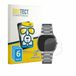BROTECT Screenprotector 6 Stuks voor Skagen Mellem SKW6936 Beschermglas Transparant