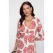 Geisha Red Floral Dress