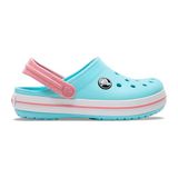 Crocs Crocband Clog K uniseks-kind Klompen , Ice Blue/White , 32/33 EU