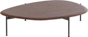 WOOOD Kota Salontafel - MDF/Fineer - Bruin - 26x121x97
