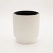VITA bloempot Mika Cyli 40 wit